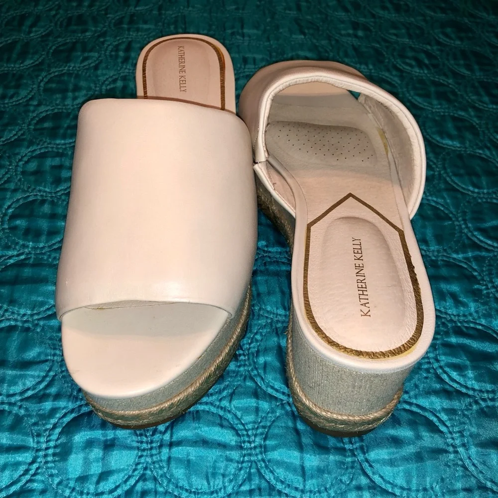 NEW Katherine Kelly 8.5 M White Sandal